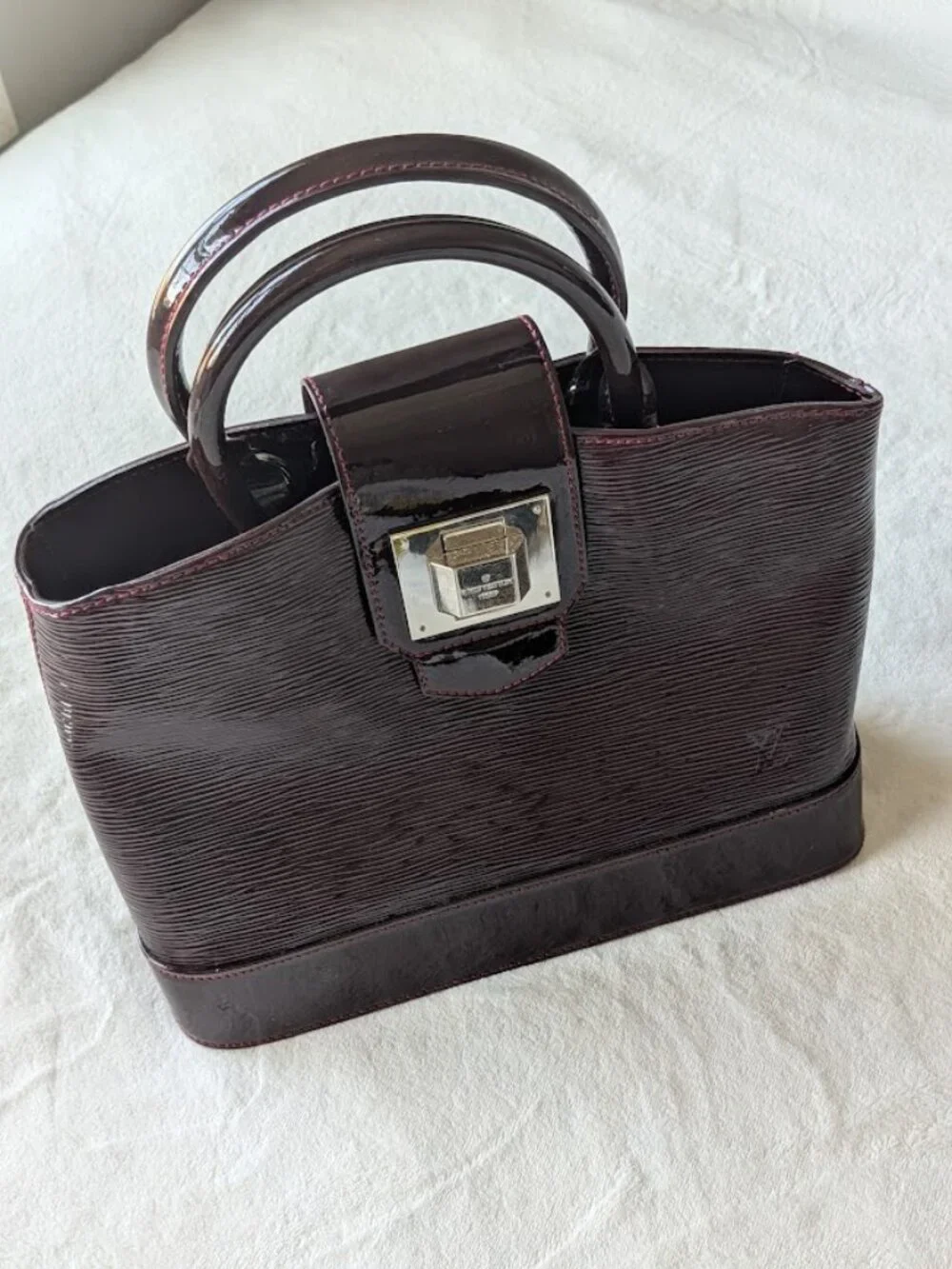 Louis Vuitton Epi Electric Mirabeau PM Top Handle Bag
